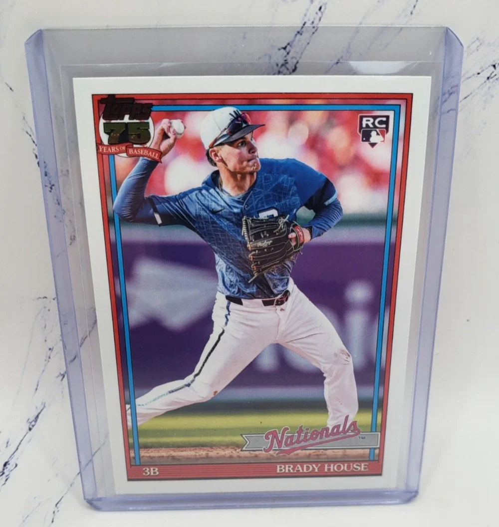2026 Topps Series 1 Brady House 1991 Topps Baseball 35th Anniversary Rookie